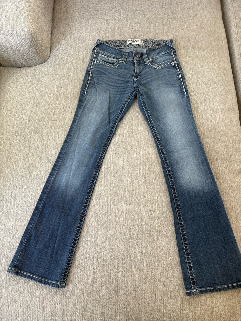 Ariat Women's Boot Cut Jeans - Medium Blue